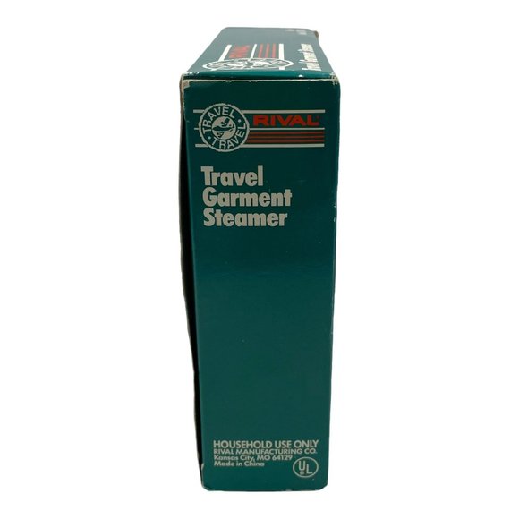 Vintage Rival  TC801 Travel Garment Steamer Compact Clothing Iron Clothes in Box - Picture 2 of 9